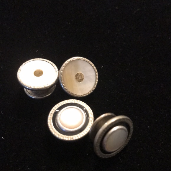 3/$15 ⭐️ Retro Elegant classy FRE-DAU mother of pearl cuff links (z) cufflinks - Picture 7 of 7